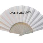 Fabric Fan with Plastic Handle